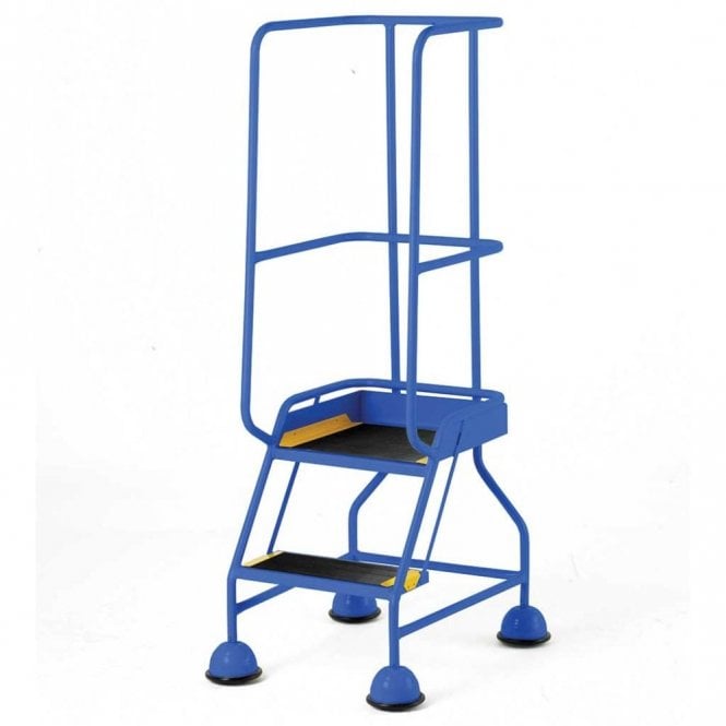 TB Davies  STEPMOBILE+ Steel Trade Mobile Step - Blue 1.46m - 2.22m