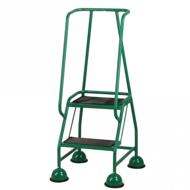 TB Davies  STEPMOBILE Steel Trade Mobile Step - Green 1.19m - 1.94m