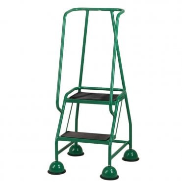 TB Davies STEPMOBILE Steel Trade Mobile Step - Green 1.19m - 1.94m