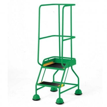 TB Davies STEPMOBILE+ Steel Trade Mobile Step - Green 1.46m - 2.22m