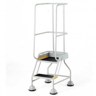 TB Davies STEPMOBILE+ Steel Trade Mobile Step - Grey 1.46m - 2.22m