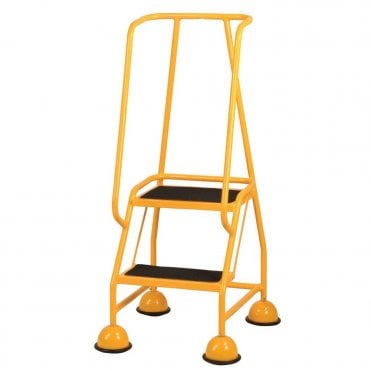 TB Davies STEPMOBILE Steel Trade Mobile Step - Yellow 1.19m - 1.94m