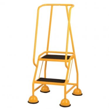 TB Davies STEPMOBILE Steel Trade Mobile Step - Yellow