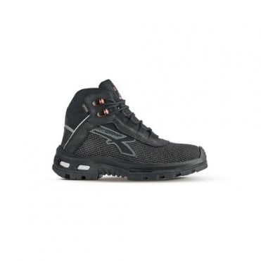 Domination Safety Boot - Black