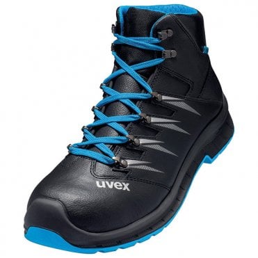 UVEX 2 TREND SAFETY BOOT BLACK/BLUE