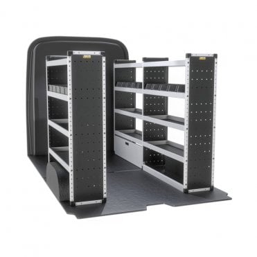 Ford Transit 2014 - L2 H2 - Silver Trade Van Racking Package