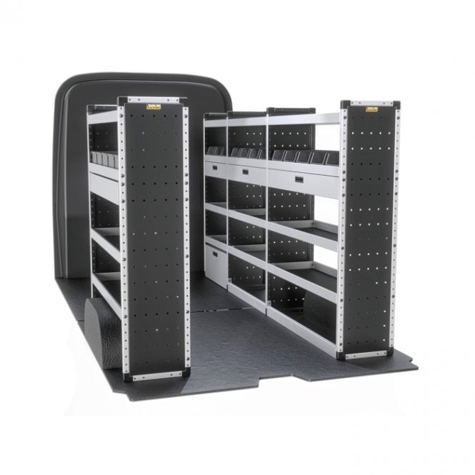 Van Guard Ford Transit 2014 - L3 H2 H3 - Gold Trade Van Racking Package