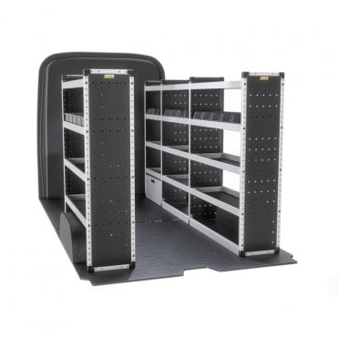 Ford Transit 2014 - L3 H2 H3 - Silver Trade Van Racking Package
