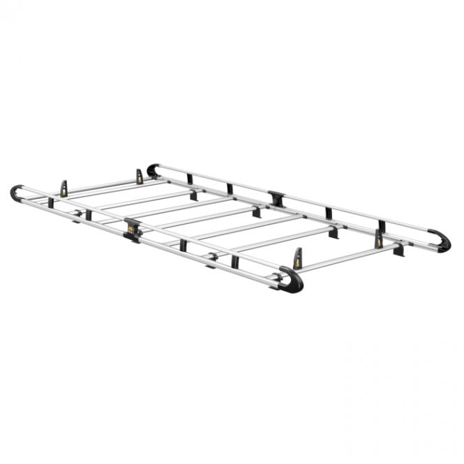 Van Guard Ford Transit 2014 - ULTI Rack Plus (Aluminium) - Twin Rear Doors