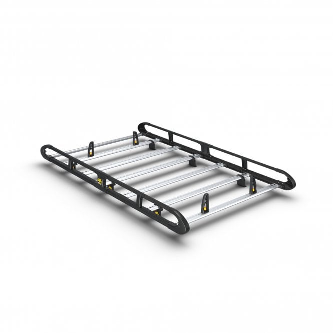 Van Guard Ford Transit Connect 2024 - L1 H1 - ULTI Rack+ Black (Aluminium) - 6 Bar Roof Rack
