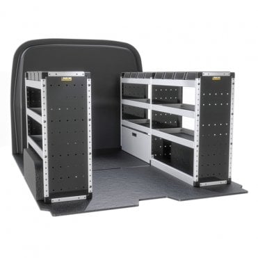 Ford Transit Custom 2023 - L1 H1 - Silver Trade Van Racking Package