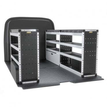 Ford Transit Custom 2023 - L2 H1 - Silver Trade Van Racking Package
