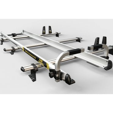 Ladder Slide and Secure - 3m Aluminium Ladder Slides with Ladder Securing System