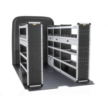 Mercedes Sprinter 2018 - L2 H2 - Silver Trade Van Racking Package