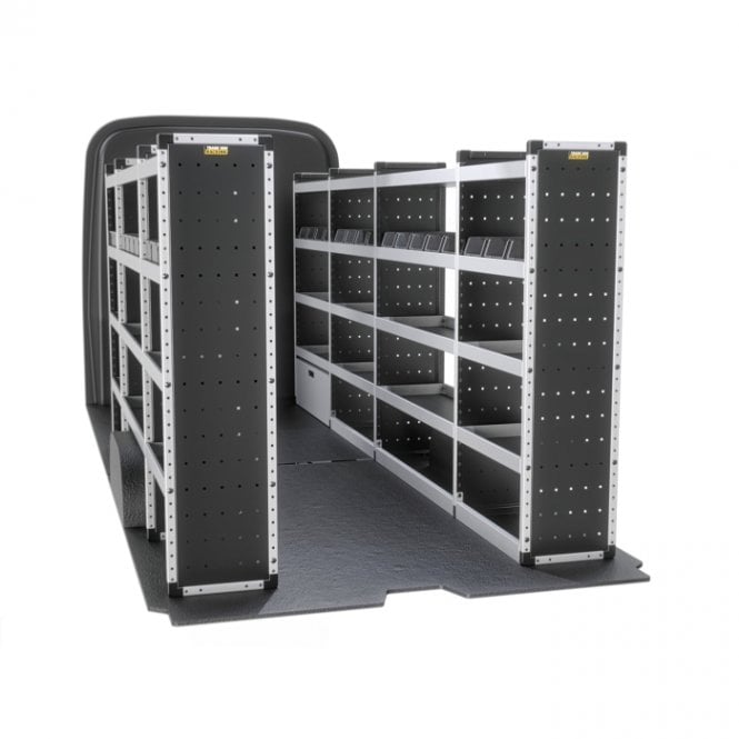 Van Guard Mercedes Sprinter 2018 - L3 H2 H3 - Silver Trade Van Racking Package