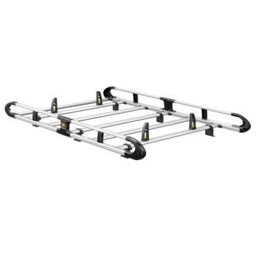 Nissan Townstar 2022 - ULTI Rack Plus (Aluminium) - 5 Bar Roof Rack - Twin Rear Door