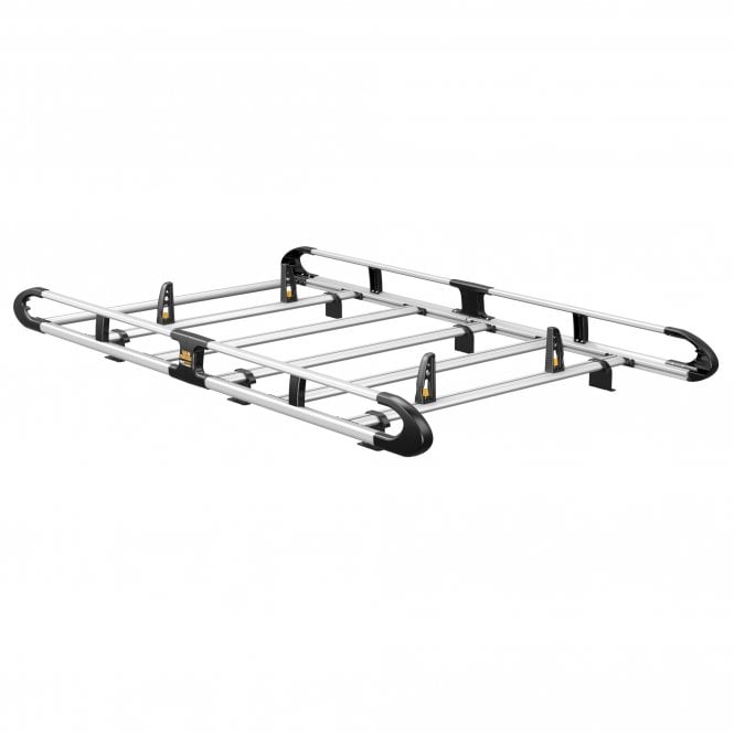 Van Guard Toyota Proace City 2020 - L1 H1 - ULTI Rack Plus (Aluminium) - 5 Bar Roof Rack - Twin Rear Door