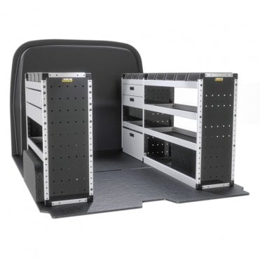 Volkswagen Transporter T6 2015-2025 - L1 H1 - Gold Trade Van Racking Package