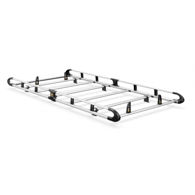 Van Guard Volkswagen Transporter T7 2025 - H1 - ULTI Rack + (Aluminium) 6 Bar Roof Rack - Tailgate