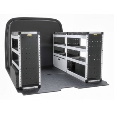 Volkswagen Transporter T7 2025 - L1 H1 - Silver Trade Van Racking Package