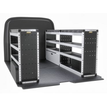Volkswagen Transporter T7 2025 - L2 H1 - Silver Trade Van Racking Package