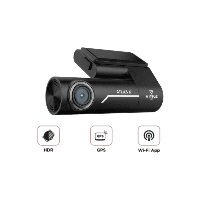 Virtus Fleet Atlas X - 1 Channel Dash Camera
