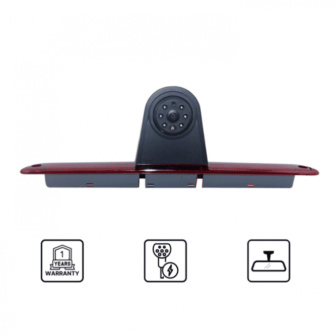 Virtus Fleet Brake Light Camera D1 NTSC/PAL - Mercedes Sprinter 2007 Onwards / VW Crafter 07-17