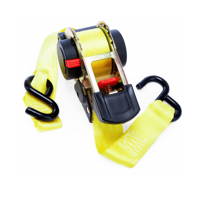 XTrade  X0500009 Retractable Ratchet Strap with Hooks 38mm x 4.0m
